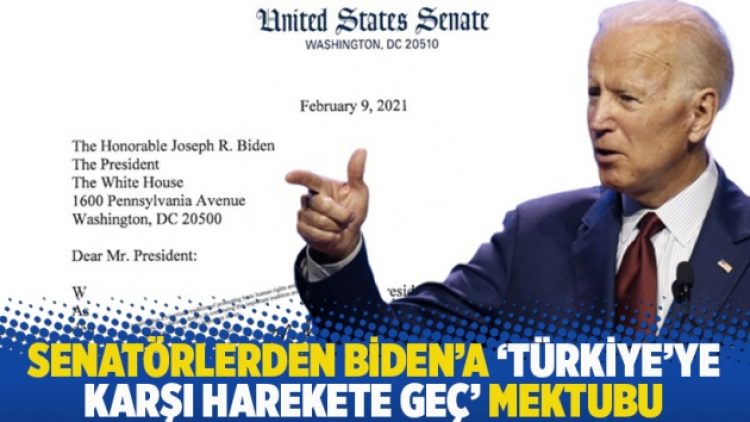 Senatörlerden Biden’a ‘Türkiye’ye karşı harekete geç’ mektubu