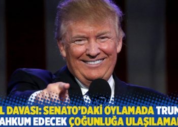 Azil davası: Senato’daki oylamada Trump’ı mahkum edecek çoğunluğa ulaşılamadı