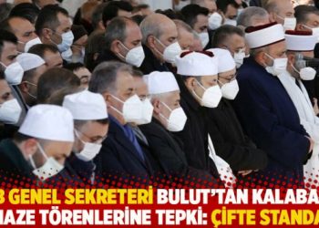 TTB Genel Sekreteri Bulut’tan kalabalık cenaze törenlerine tepki: Çifte standart