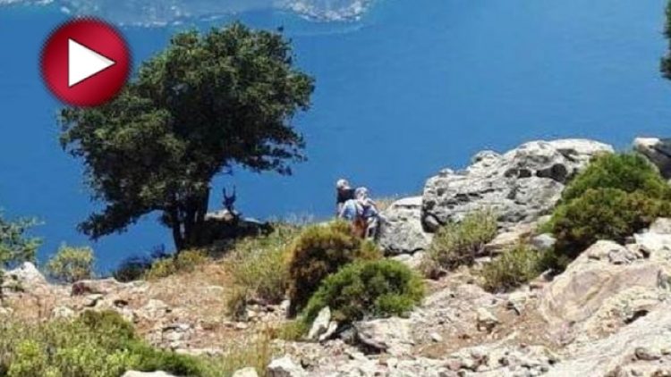Hamile eşini kayalıklardan ittiği iddia edilmişti… Son görüntüleri ortaya çıktı