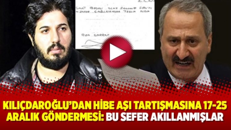 Kılıçdaroğlu’dan hibe aşı tartışmasına 17-25 Aralık göndermesi: Bu sefer akıllanmışlar