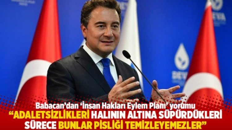 “Temel adaletsizlikleri halının altına süpürdükleri sürece bunlar pisliği temizleyemezler”