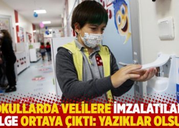 Okullarda velilere imzalatılan belge ortaya çıktı: Yazıklar olsun!