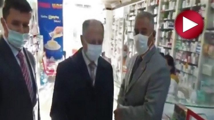 Sosyal medya Korona teftişinde ceza yazan kaymakamı konuşuyor