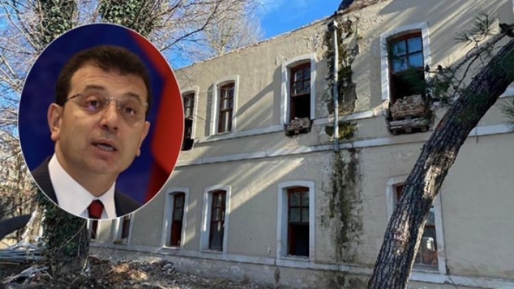 İmamoğlu: Bakanlık Osmanlı mirası yapıyı yıkıyor, suç duyurusunda bulunacağız