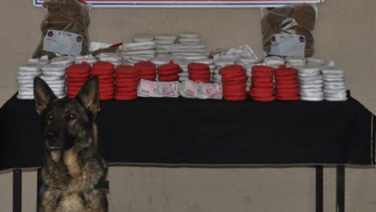 Karakol komutanı 82 kilo uyuşturucuyla yakalandı