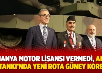 Almanya motor lisansı vermedi, Altay Tankı’nda yeni rota Güney Kore