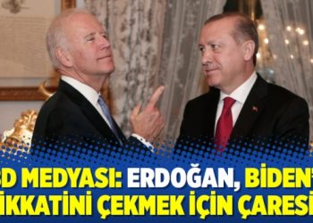 ABD medyası: Erdoğan, Biden’ın dikkatini çekmek için çaresiz