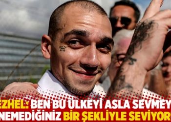 Ezhel: Ben bu ülkeyi asla sevmeyi denemediğiniz bir şekliyle seviyorum