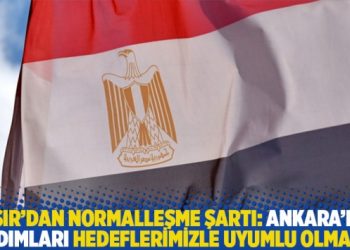 Mısır’dan normalleşme şartı: Ankara’nın adımları hedeflerimizle uyumlu olmalı