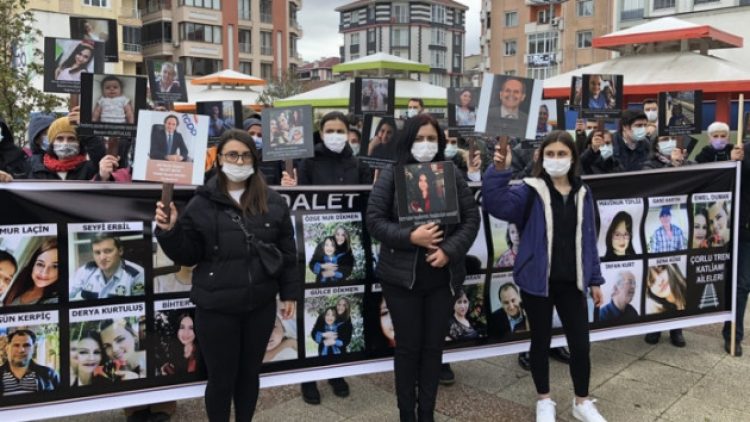 Çorlu faciası davası öncesi ‘adalet’ yürüyüşü