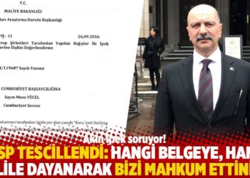Gasp tescillendi: Hangi belgeye, hangi delile dayanarak bizi mahkum ettiniz?