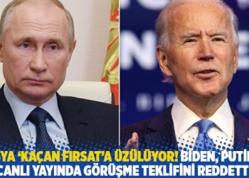 Rusya ‘kaçan fırsat’a üzülüyor! Biden, Putin’in canlı yayında görüşme teklifini reddetti