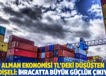Alman ekonomisi TL’deki düşüşten endişeli: İhracatta büyük güçlük çıkıyor