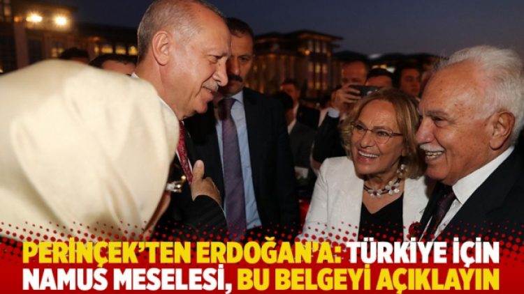 Perinçek’ten Erdoğan’a: Türkiye için namus meselesi, bu belgeyi açıklayın