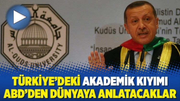 Türkiye’deki akademik kıyımı ABD’den dünyaya anlatacaklar