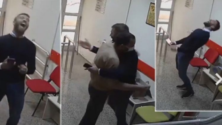 Alpaslan Öztürk’ün A Milli Takım’a seçildiği anlar kamerada