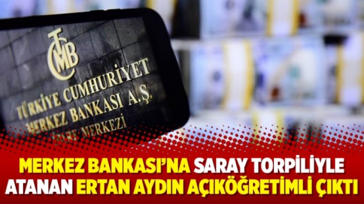 Merkez Bankası’na Saray torpiliyle atanan Ertan Aydın açıköğretimli çıktı