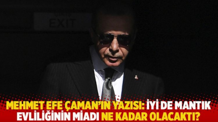 Mehmet Efe Çaman’ın yazısı: İyi de mantık evliliğinin miadı ne kadar olacaktı?