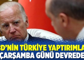ABD’nin Türkiye yaptırımları Çarşamba günü devrede