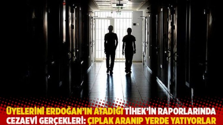 Üyelerini Erdoğan’ın atadığı TİHEK’in raporlarında cezaevi gerçekleri