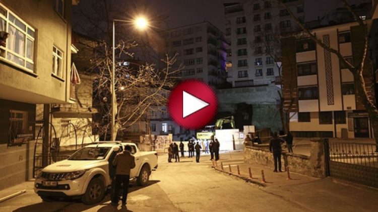 Ankara’da, temeli kayan apartman nedeniyle 21 bina boşaltıldı