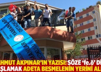 Mahmut Akpınar’ın yazısı: Söze ‘fe.ö’ diye başlamak adeta besmelenin yerini aldı!