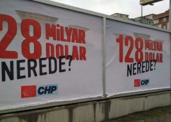 ‘128 milyar dolar nerede’ afişleri dünya gündeminde