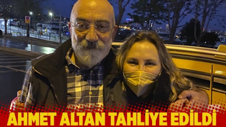 Ahmet Altan tahliye edildi