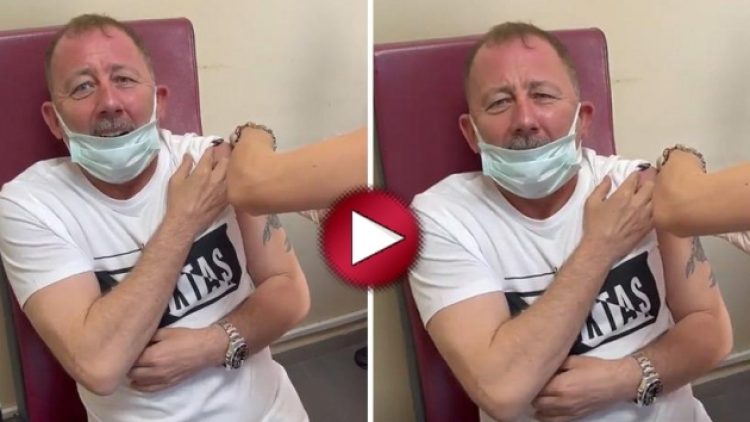 Sergen Yalçın aşı oldu: Aah! Bu neymiş ya böyle!