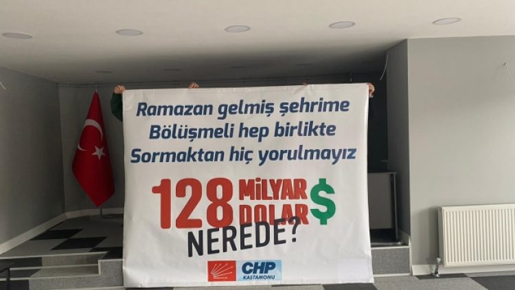 Kastamonu’da manili pankarta da izin verilmedi