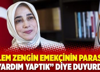 Özlem Zengin emekçinin parasını “Yardım yaptık” diye duyurdu