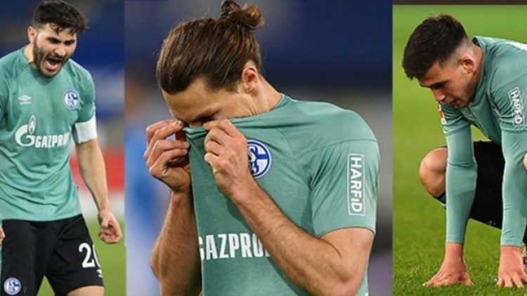 Küme düşen Schalke 04’e yumurtalı tepki