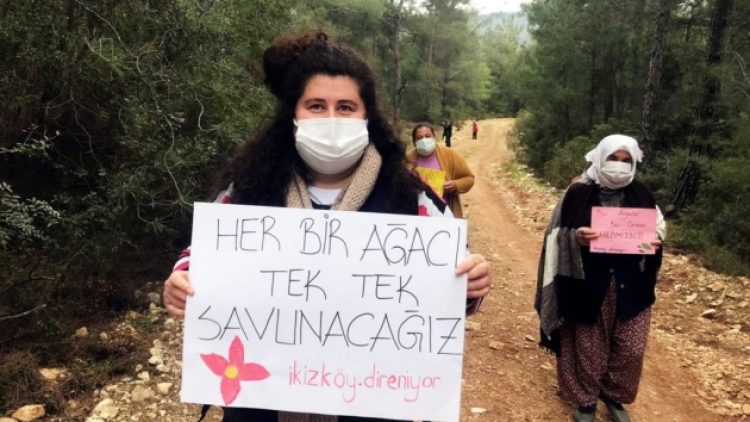 Muğla’da köylüler ağaç kıyımına karşı nöbette