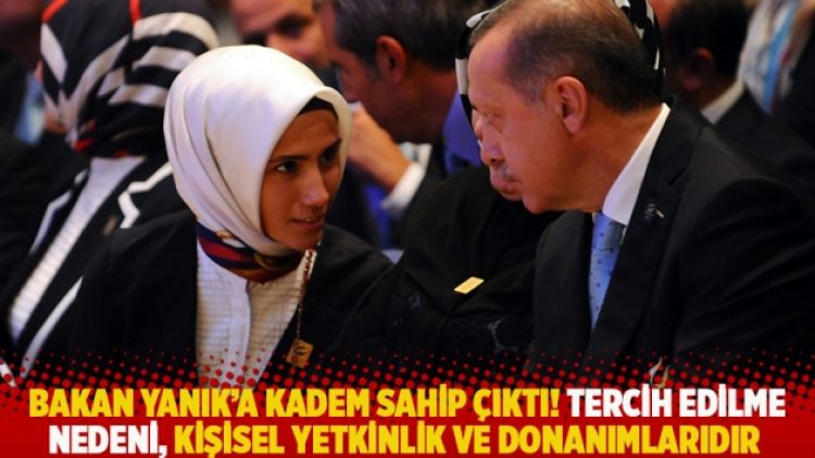 Bakan Yanık’a KADEM sahip çıktı! Tercih edilme nedeni, kişisel yetkinlik ve donanımlarıdır