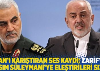 İran’ı karıştıran ses kaydı: Zarif’in Kasım Süleymani’ye eleştirileri sızdı