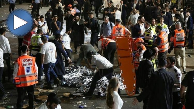 İsrail’de dini tören sırasında sahne çöktü: En az 50 ölü, 100 yaralı