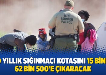 ABD yıllık sığınmacı kotasını 15 binden 62 bin 500’e çıkaracak