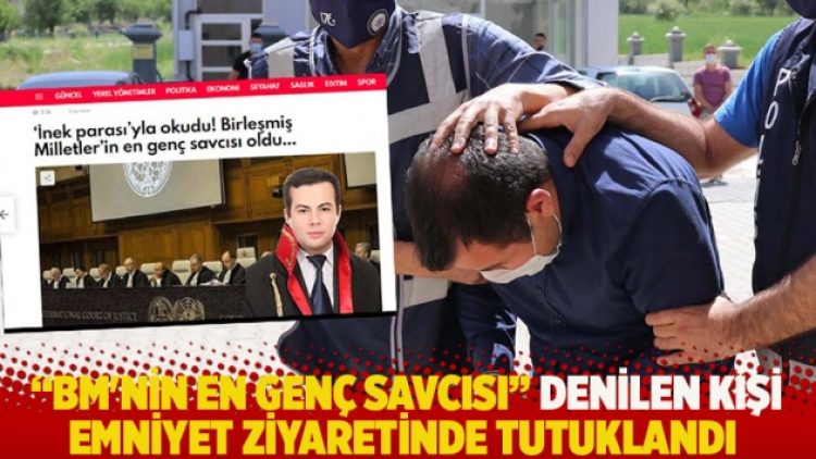 ‘BM’nin en genç savcısı’ denilen kişi Emniyet ziyaretinde tutuklandı
