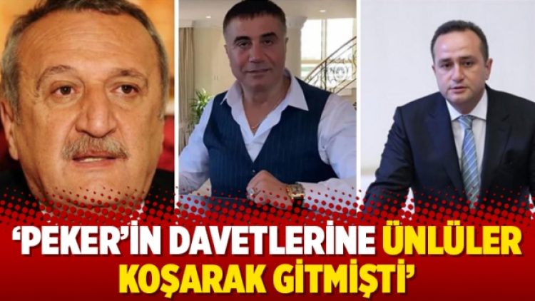 ‘Peker’in davetlerine ünlüler koşarak gitmişti’