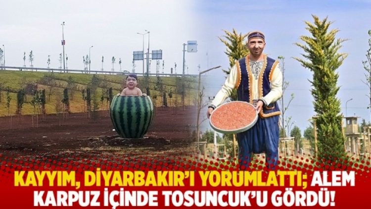 Kayyım, Diyarbakır’ı yorumlattı; alem karpuz içinde Tosuncuk’u gördü!