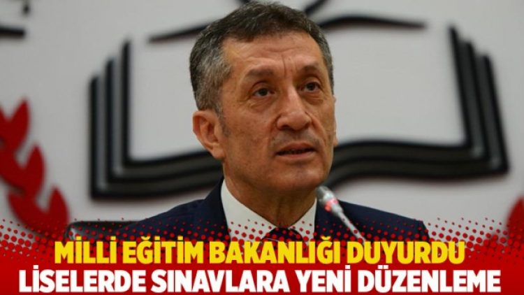Milli Eğitim Bakanlığı duyurdu: Liselerde sınavlara yeni düzenleme