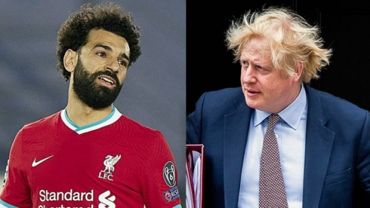 Salah, Johnson’ı etiketleyerek Filistin için çağrıda bulundu