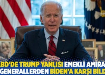 ABD’de Trump yanlısı emekli amiral ve generallerden Biden’a karşı bildiri