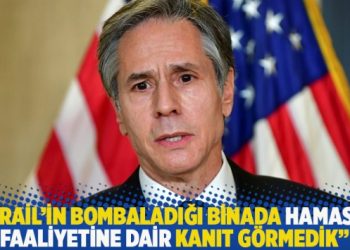 “İsrail’in bombaladığı binada Hamas’ın faaliyetine dair kanıt görmedik”