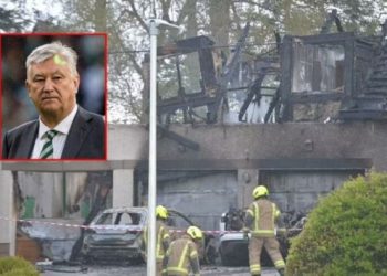 Celtic CEO’su Peter Lawwell’ın evi ateşe verildi
