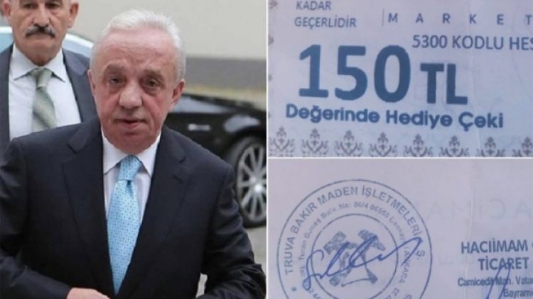 Cengiz İnşaat önce tehdit etti, sonra alışveriş çeki dağıttı