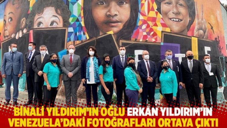 Binali Yıldırım’ın oğlu Erkan Yıldırım’ın Venezuela’daki fotoğrafları ortaya çıktı