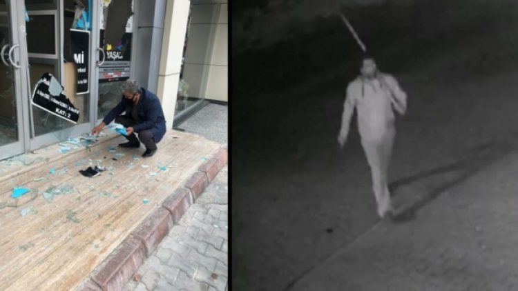 Malatya’da İYİ Parti binasına saldırı