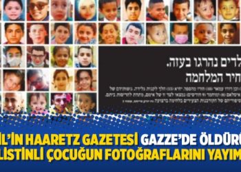 İsrail’in Haaretz gazetesi Gazze’de öldürülen 67 Filistinli çocuğun fotoğraflarını yayımladı